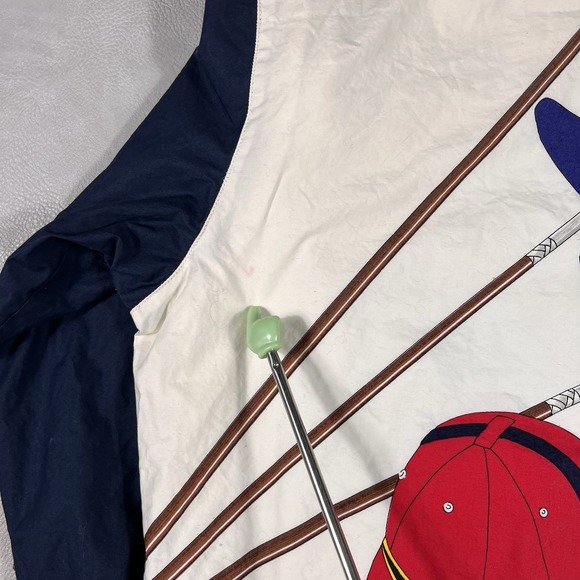 Vintage 80s 90s Polo Ralph Lauren Jacket Size Medium Equestrian Golf Jacket - Picture 10 of 10